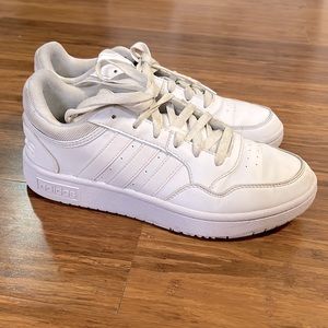 Classic White Adidas Sneakers